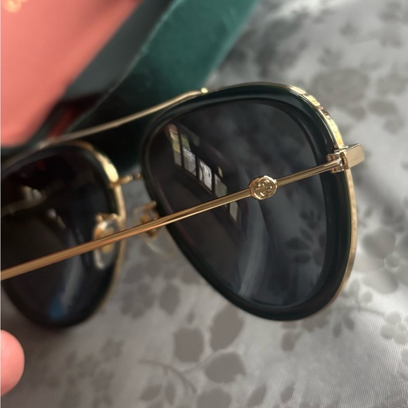 Gucci Web Aviator Sunglasses Frame - Picture 4 of 15
